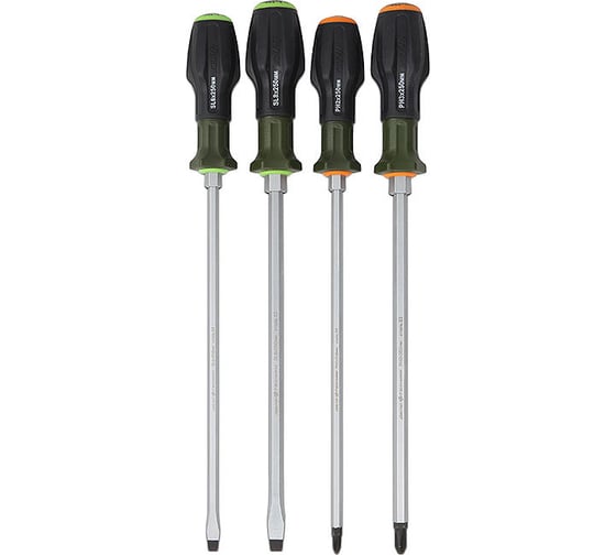 Набор Дело Техники усиленных отверток PH, SL; 4шт. 748040 1