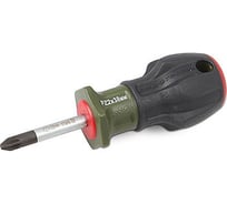 Отвертка Дело Техники c трехкомпонентной рукояткой РZ2×38 мм 723022