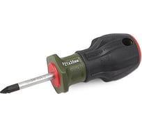 Отвертка Дело Техники c трехкомпонентной рукояткой РZ1×38мм 723012