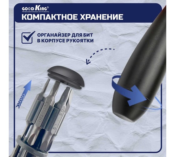 Набор отверток предметов GOODKING O-10030