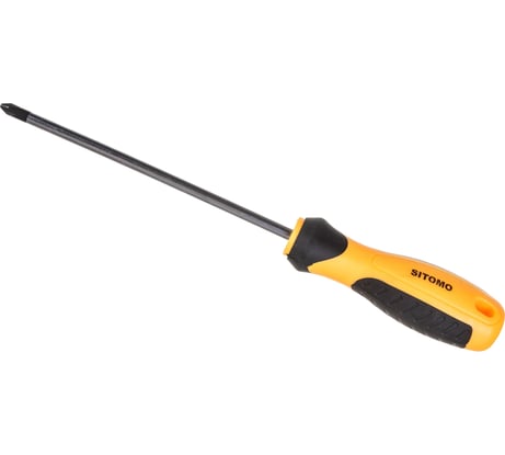Отвертка SITOMO крест PH2 6x150 (общ. 260мм) CrV SIT 856477