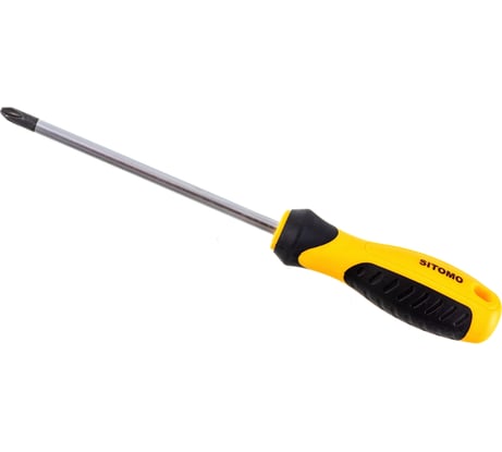 Отвертка SITOMO крест PH3 8x150 (общ. 270мм) CrV SIT 856478