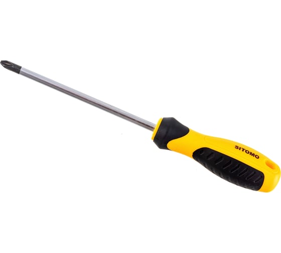 Отвертка SITOMO крест PH3 8x150 (общ. 270мм) CrV SIT 856478 1