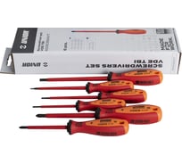 Набор отвёрток Unior шлиц/крест изолированных VDE 1000V 6 пр. 3838909170428