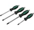 Набор отверток силовых магнитных Rockforce Profi4пр.(SL:5.5х100,6.5х125мм; PH:1х75,2х125мм)в блистере RF-7004(59670) 7