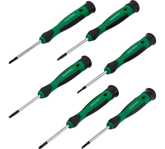 Отвертки для точных работ Rockforce набор 6пр. RF-7006P(66014)