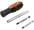 Отвертка переставная двусторонняя AV Steel 75мм 4 в 1 , шт. AV-440105 2