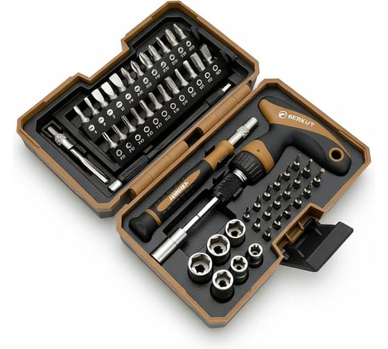 Наборная отвертка с насадками Specialist BERKUT 53 предмета BS-SET9535