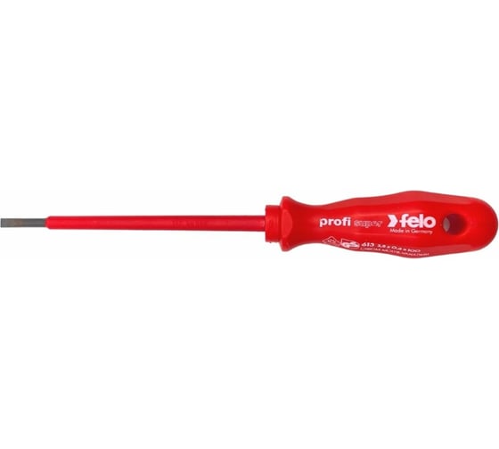Диэлектрическая отвертка Felo SL3,5 61303590 1