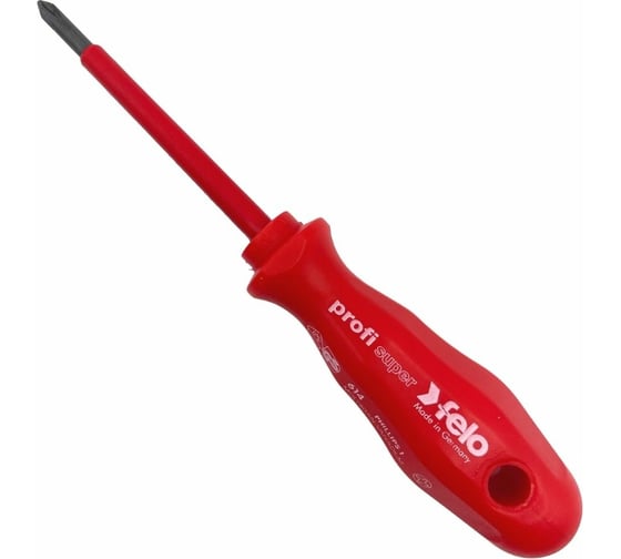 Диэлектрическая крестовая отвертка Felo PH 1 61410290