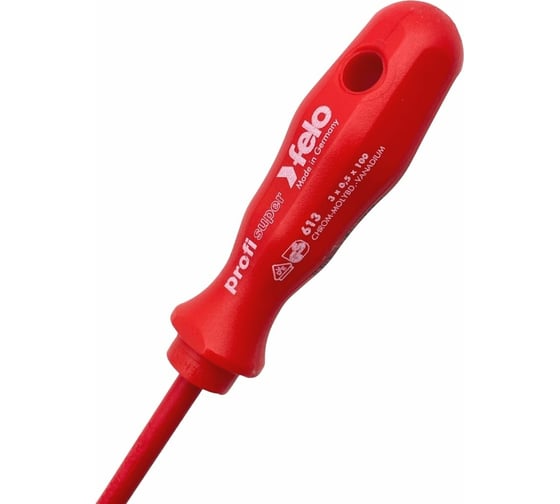 Отвертка Felo шлицевая диэлектрическая SL 3,0 61303090