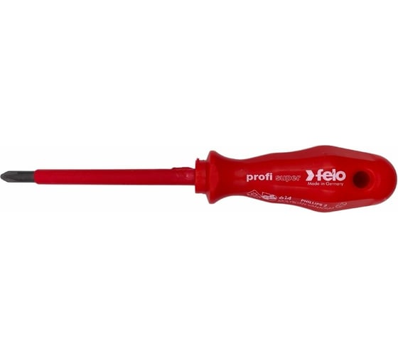 Диэлектрическая крестовая отвертка Felo PH 2 61420390