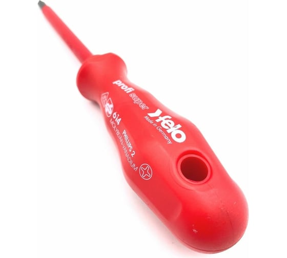 Диэлектрическая крестовая отвертка Felo PH 2 61420390