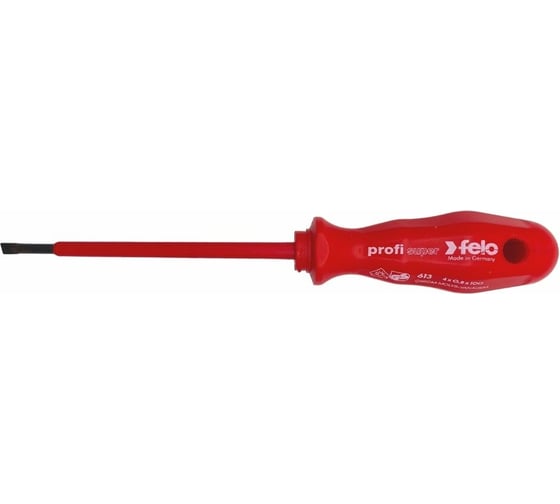 Диэлектрическая отвертка Felo SL4,0 61304090