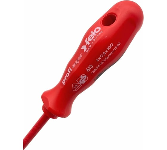 Диэлектрическая отвертка Felo SL4,0 61304090