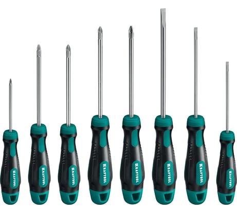 Набор отверток KRAFTOOL Х-Drive-8 8 шт. 250081-H8