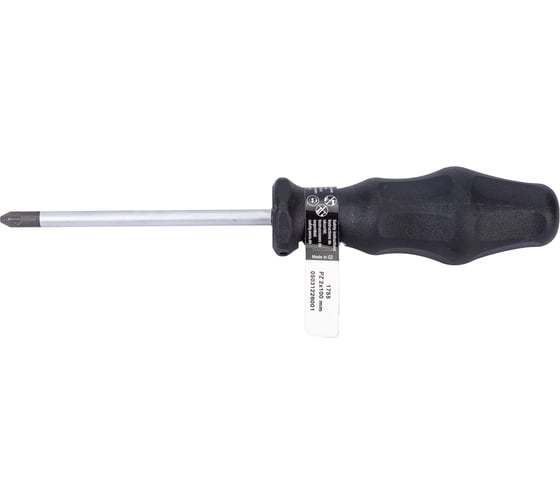 Крестовая отвертка WERA 1755 PZ Kratform Classic PZ2 x 100 мм WE-031226 1