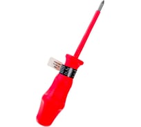 Диэлектрическая крестовая отвертка WERA 1765 i PZ VDE Kraftform Classic PZ1 x 80 мм WE-031260