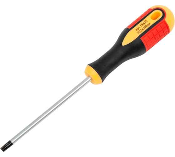 Отвертка Энкор Torx T27x100мм трех комп рук 19536