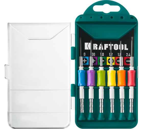 Набор часовых отверток для точных работ KRAFTOOL Precision-6 6 предметов 25679