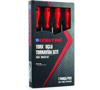 Набор отвёрток IZELTAS torx 7 предметов 4775008107