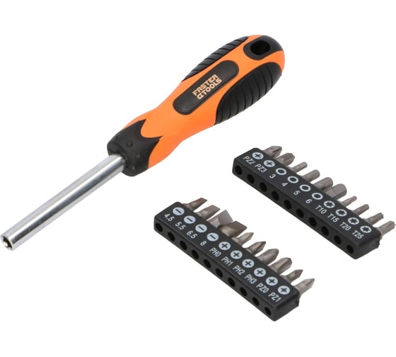 Отвертка FASTER TOOLS + 20 насадок 987