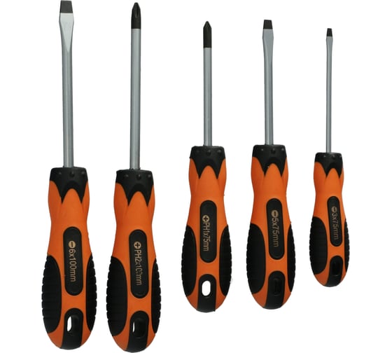 Набор отверток FASTER TOOLS 5 шт. 956