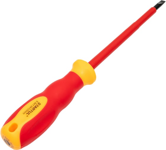 Диэлектрическая шлицевая отвертка STARTUL SL5,5 ST3050-512