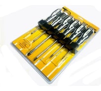 Набор отверток БМ PH0x75,PH1x100,PH2x150,SL3x75,SL5x100,SL8x150 мм 6 предметов 13007