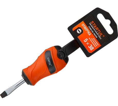 Шлицевая отвертка STARTUL Master SL5 38 мм ST3053-530