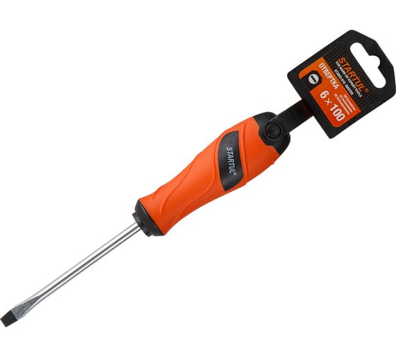 Шлицевая отвертка STARTUL Master SL6 100 мм ST3053-610 1