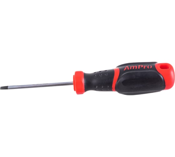 Шлицевая отвертка AmPro 4x80 мм T32704 1