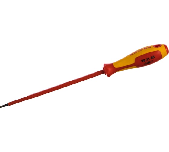 Отвертка прямой шлиц для установки счетчиков KNIPEX KN-982145
