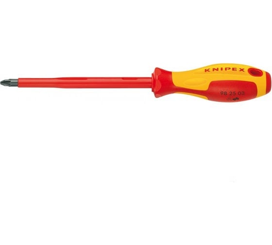 Отвертка для винтов с крестообразным шлицем Pozidriv KNIPEX KN-982503 1