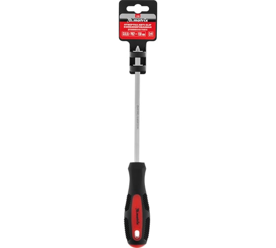 Комбинированная отвертка SL6.0, PH2 мм MATRIX 12290