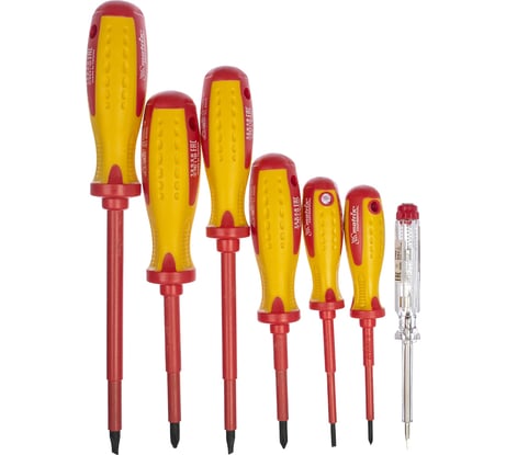 Набор диэлектрических отверток до 1000В, MATRIX PROFESSIONAL 13355