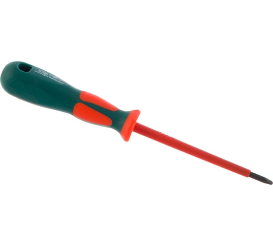 Шлицевая диэлектрическая отвертка Jonnesway, SL, DV13S4100 (D19S4100), 4х100мм