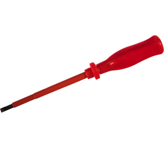 Изолированная отвертка CrV 1000V SL 5х125мм FIT 55803