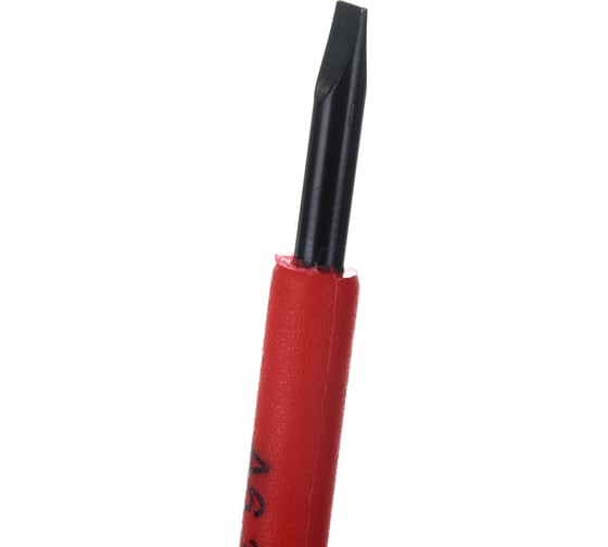 Изолированная отвертка CrV 1000V SL 3х75 мм FIT 55896