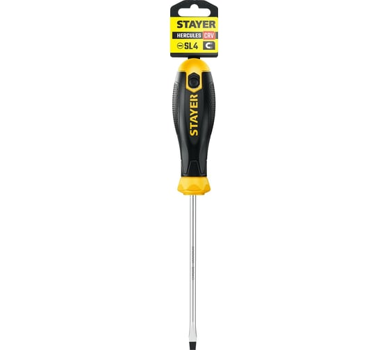 Отвертка STAYER Hercules SL4x100 2509-04-10