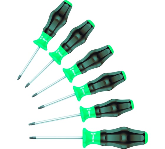 Набор отверток 1367/6 SATZ 6TLG / 6 PCS WERA WE-031554