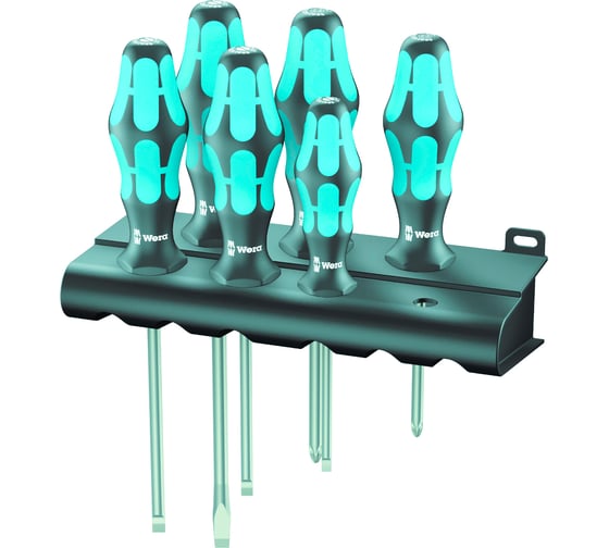 Набор отверток 3334/6 SATZ 6TLG / 6 PCS WERA WE-032060 1