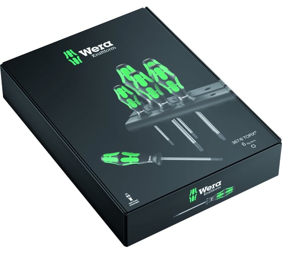 Набор отверток 367/6 SATZ 6TLG. WERA WE-028062