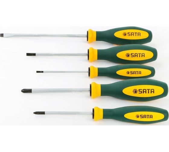 Набор комбинированных отверток Sata G-Series 5 предметов 09334