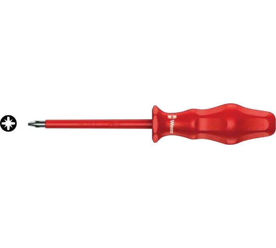 Набор диэлектрических отверток 1000 V 1760i/65i/6 SATZ 6TLG / 6 PCS WERA WE-031283