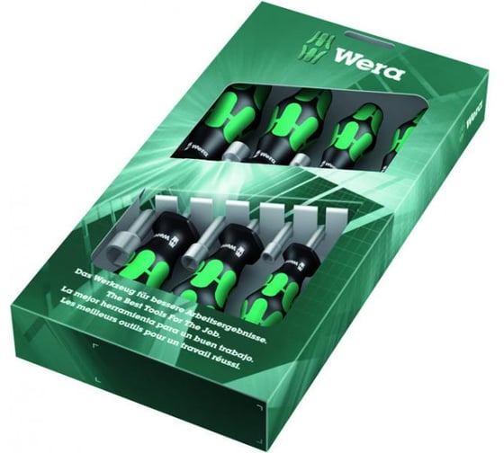 Набор отверток 395 HO/7SM WERA WE-029510