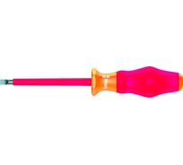 Отвертка диэлектрическая Wera, VDE, SL 1.2х8.0х175 мм, WE-031589