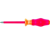 Отвертка диэлектрическая Wera, VDE, PZ 1х80 мм, WE-031611
