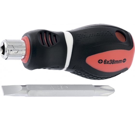 Комбинированная отвертка SL 6 Ph2 х 38 мм MATRIX MASTER 11581 1