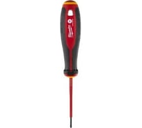 Трехгранная отвертка Milwaukee изолированная VDE SL 1.2x6.5x150 4932478717